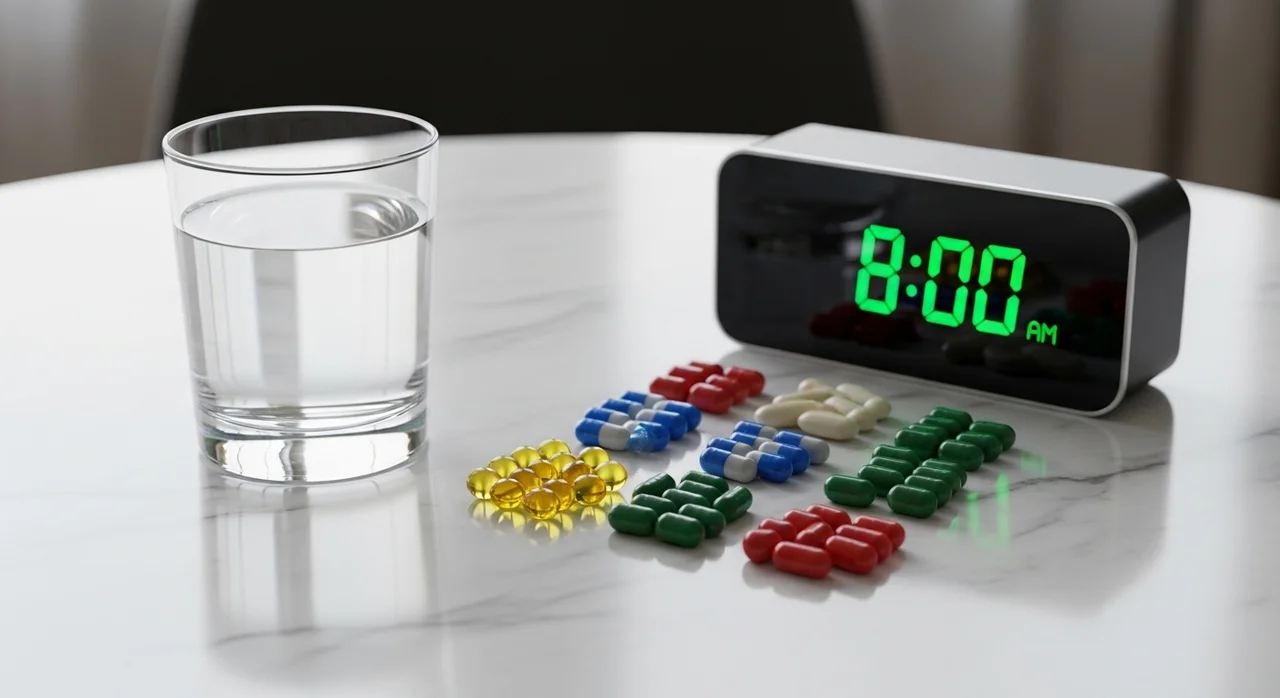 신체 리듬에 맞춘 건강 시간 관리: 영양제와 휴식