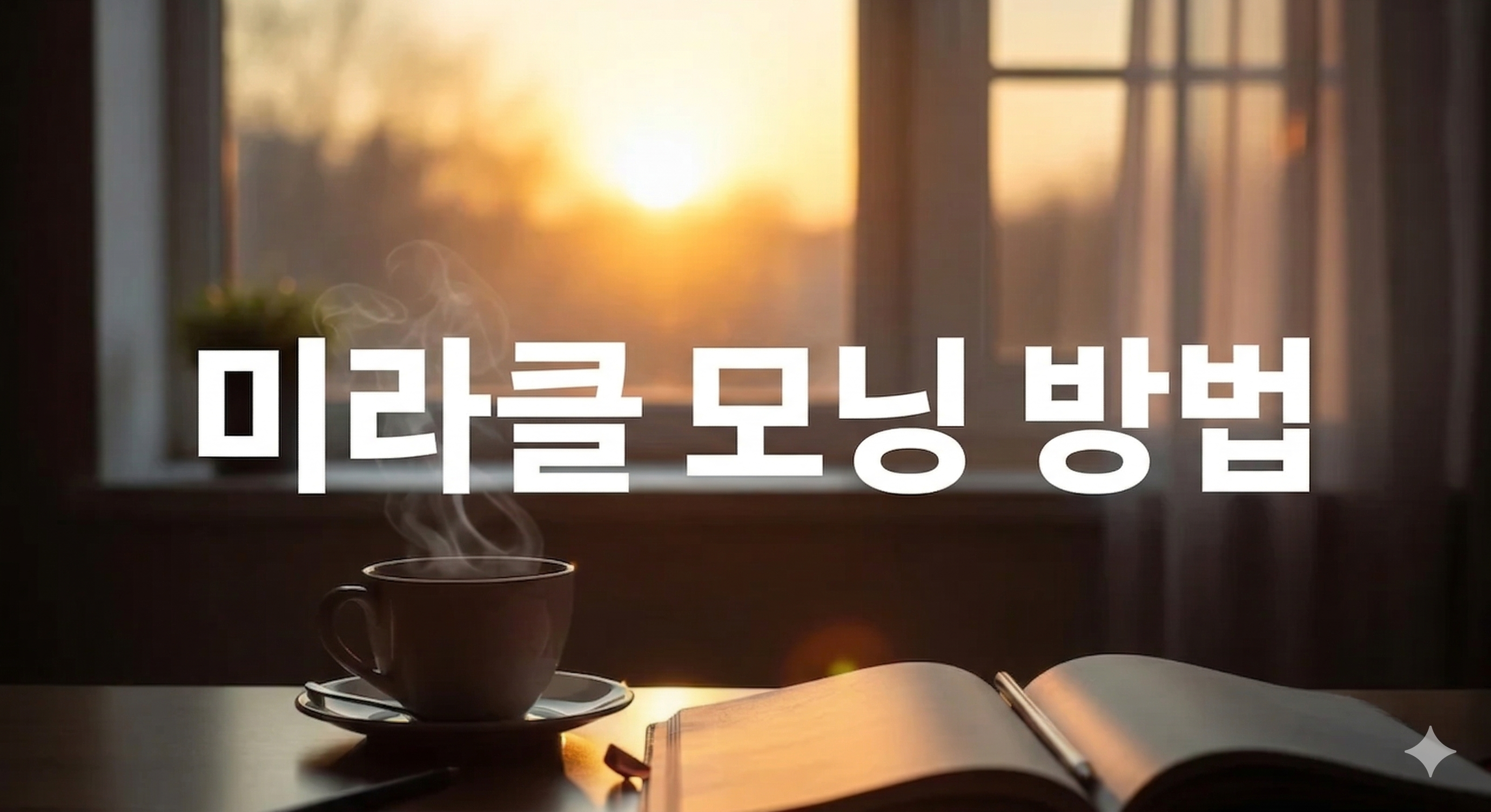 미라클 모닝 방법: 의지박약도 성공하는 새벽 기상 루틴 가이드