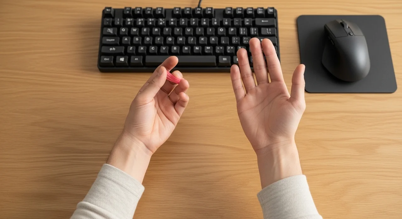 키보드와 마우스로 지친 손목 돌보기