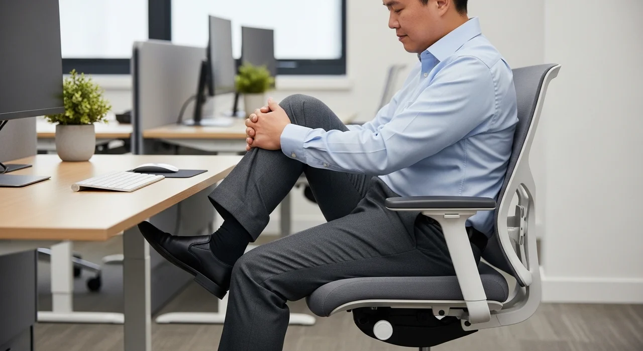 골반과 허리의 긴장을 푸는 하체 스트레칭