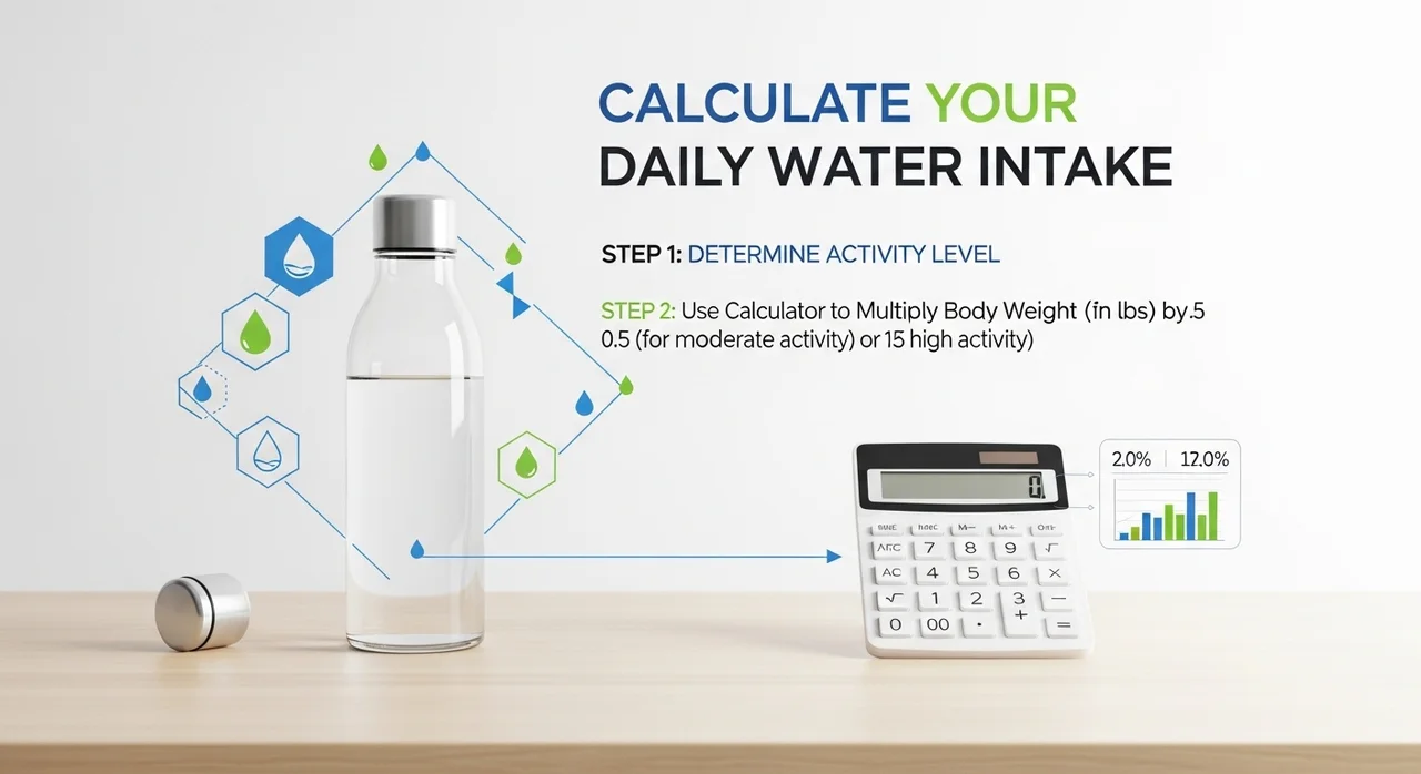나에게 맞는 하루 적정 수분 섭취량 계산법