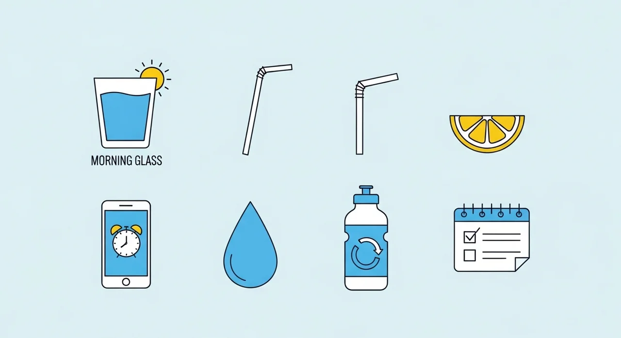 실천하기 쉬운 물 많이 마시는 법 7가지 노하우