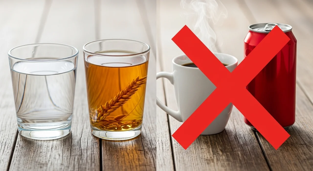 물 대신 마셔도 되는 차 vs 피해야 할 음료