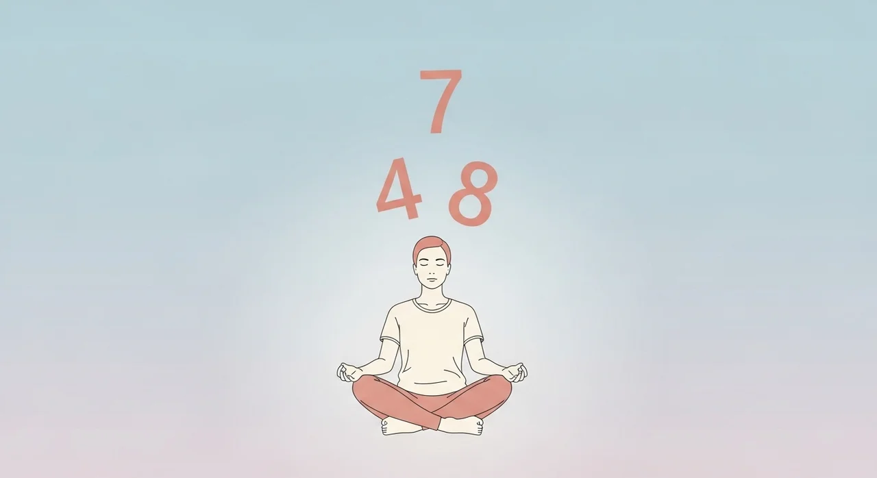 즉각적인 안정을 위한 4-7-8 호흡법