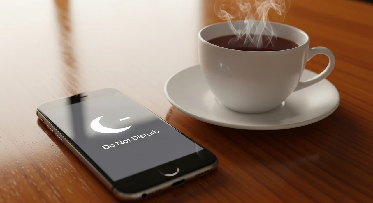 4. 디지털 디톡스: 외부 소음 차단하기