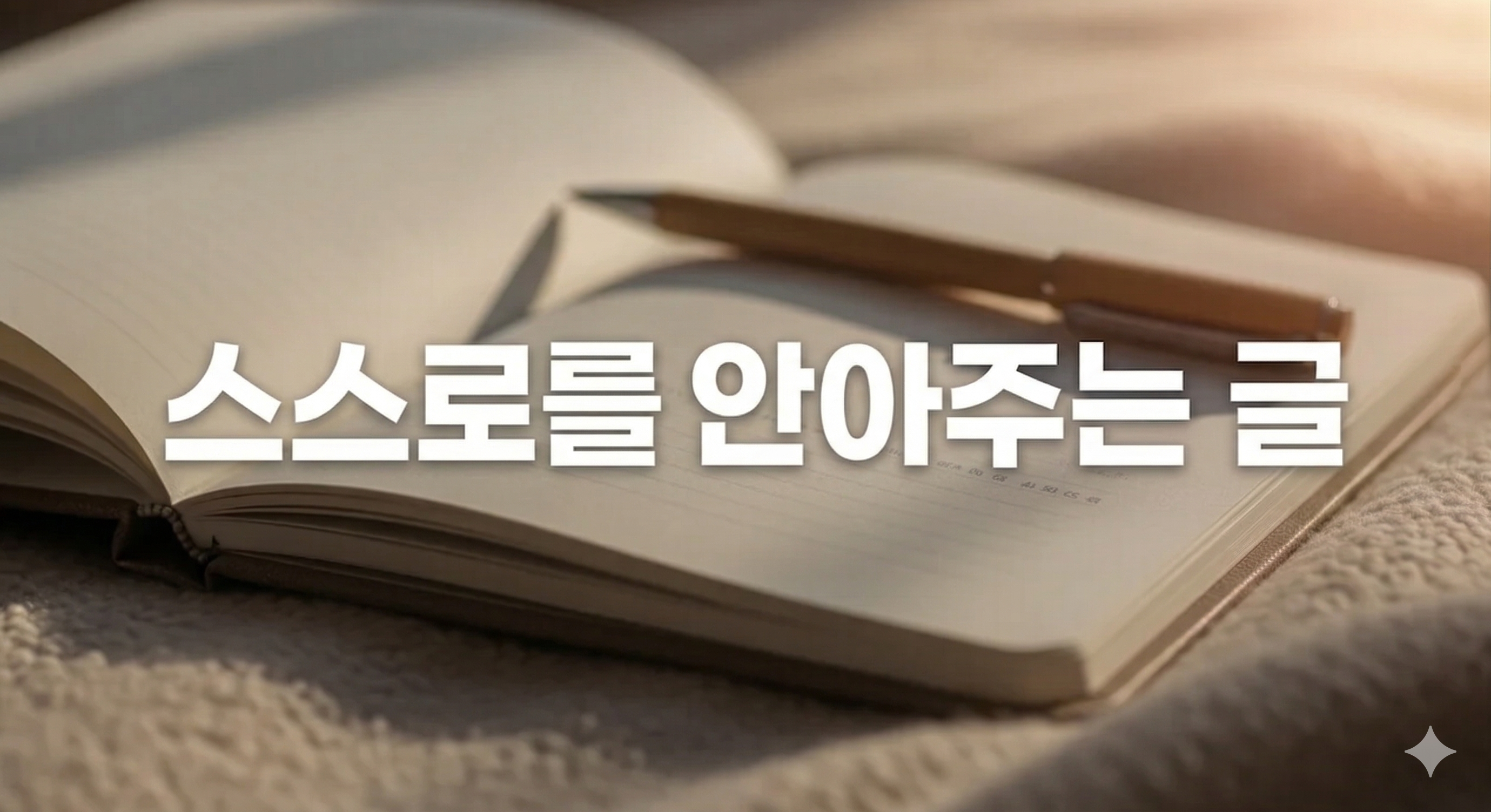 스스로를 안아주는 글: 지친 마음을 다독이는 셀프 위로의 힘