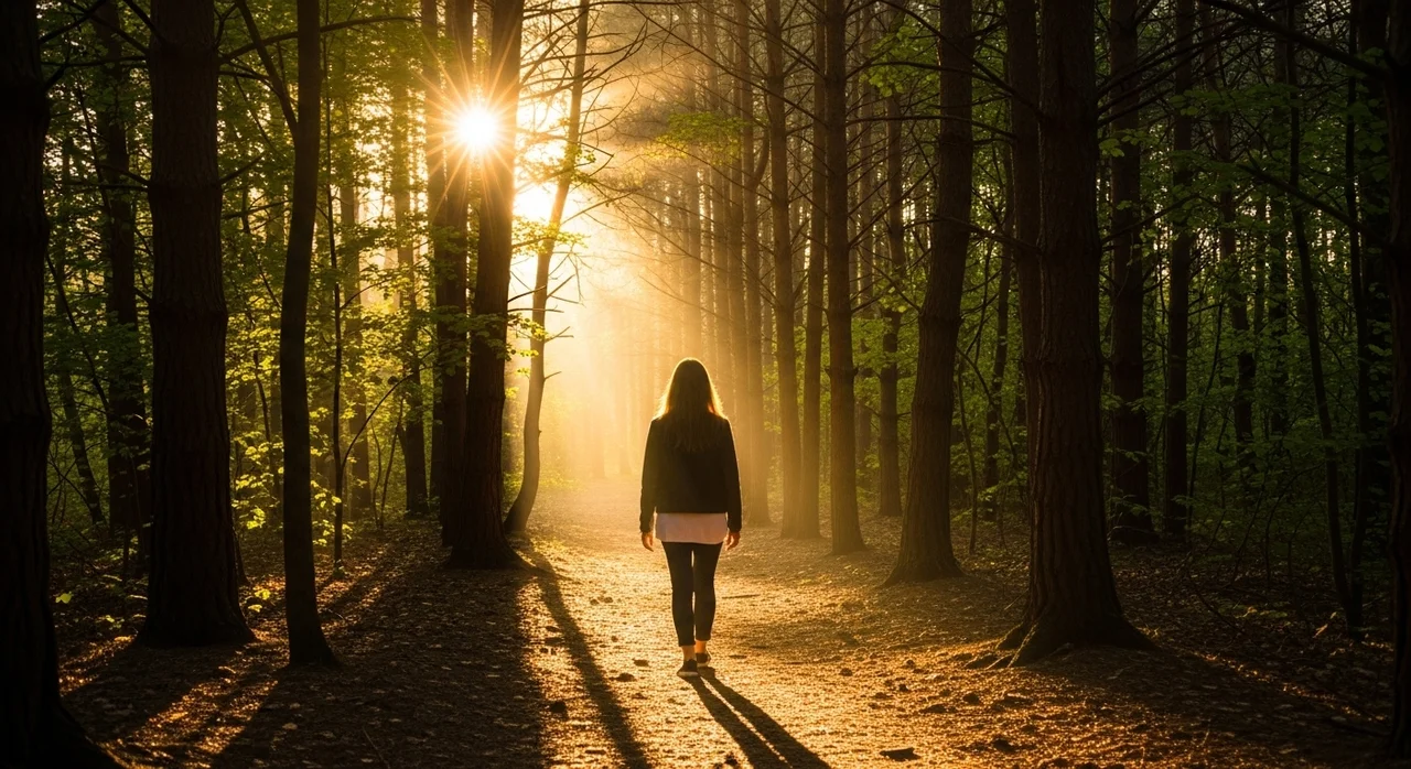 회복을 위한 일상 루틴: 햇볕 쬐기와 가벼운 산책