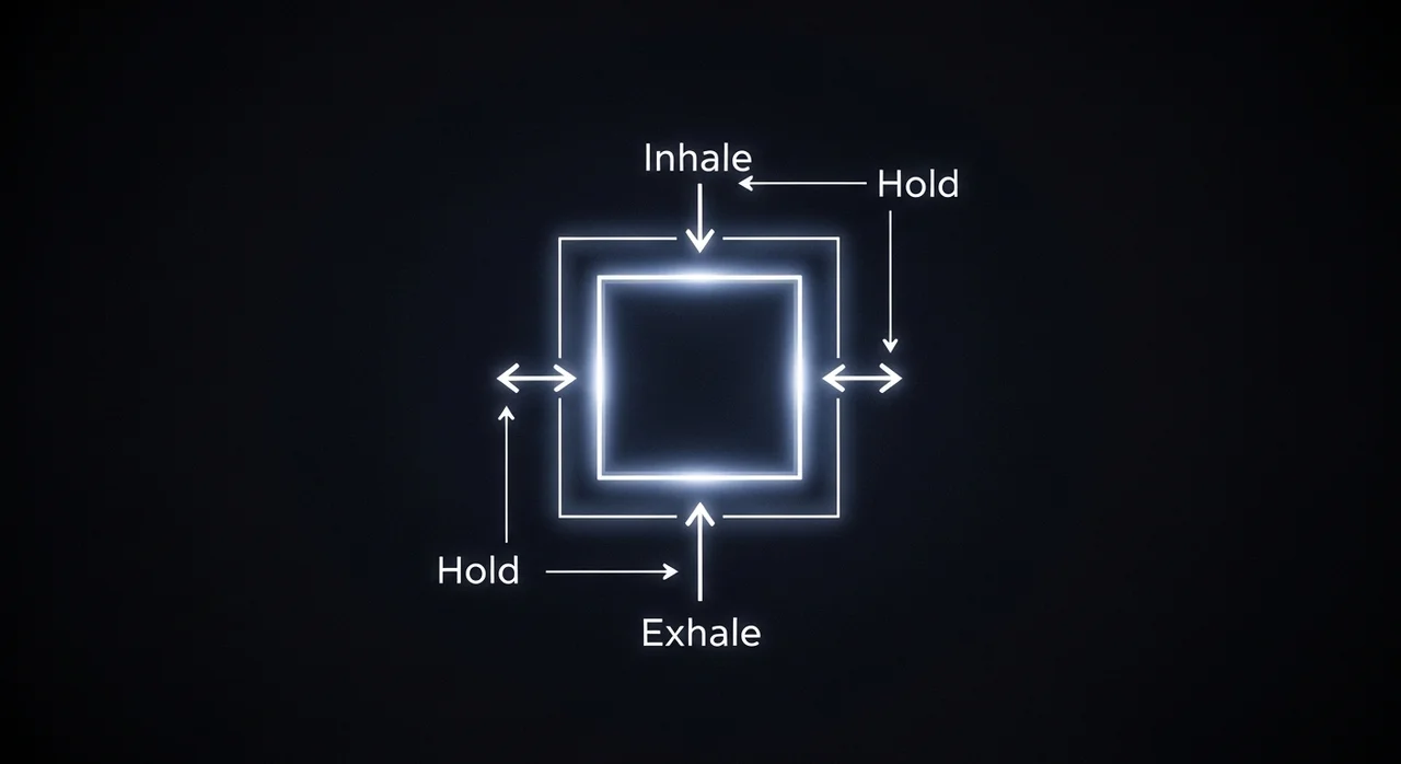 3. 집중력을 높이는 박스 브리딩 (Box Breathing)