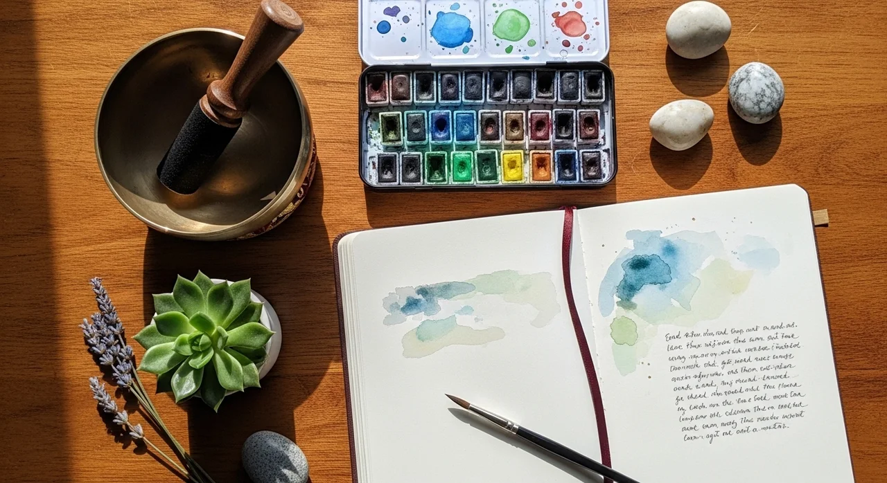 오감을 자극하는 테라피: 자연과 예술의 결합