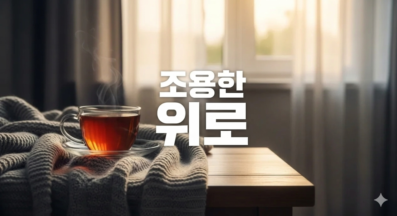 조용한 위로, 지친 마음을 어루만지는 진심 어린 위안의 기술