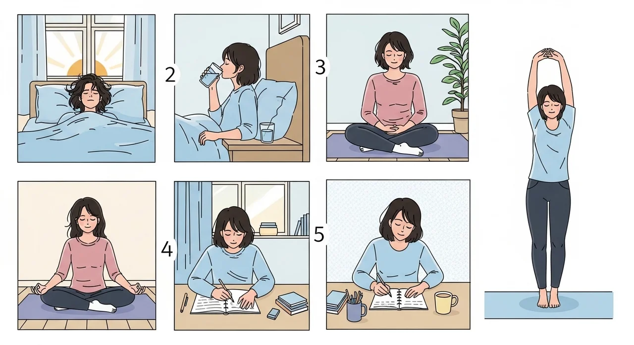 작심삼일 탈출! 아침 루틴 만들기 5단계 가이드
