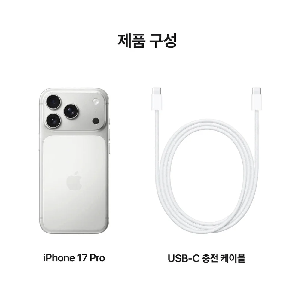 애플 아이폰 17 프로 자급제 256GB, 실버 상세 이미지 4