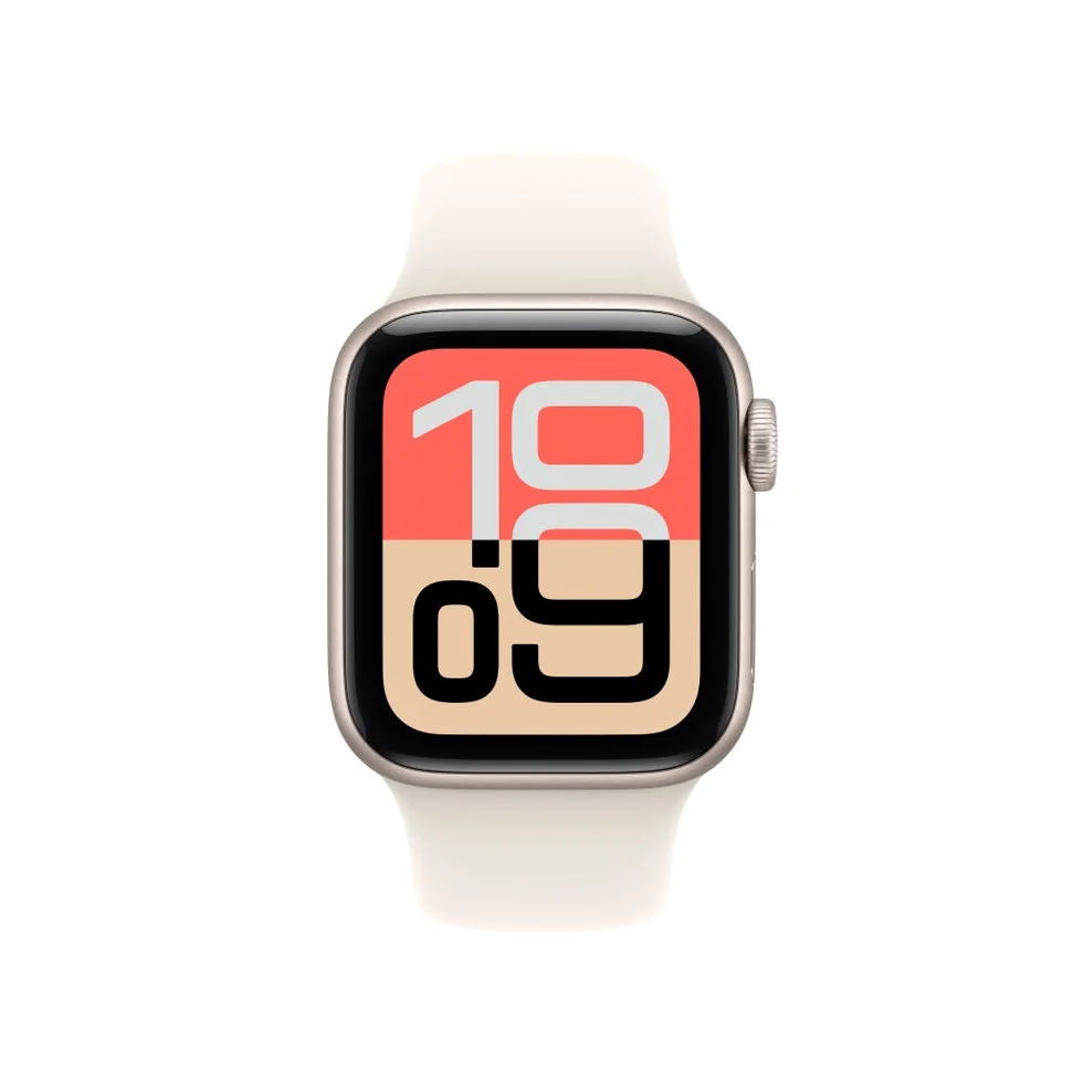 애플워치 SE 3 GPS 스타라이트, 40mm, 스타라이트 스포츠밴드 (S/M) 상세 이미지 2