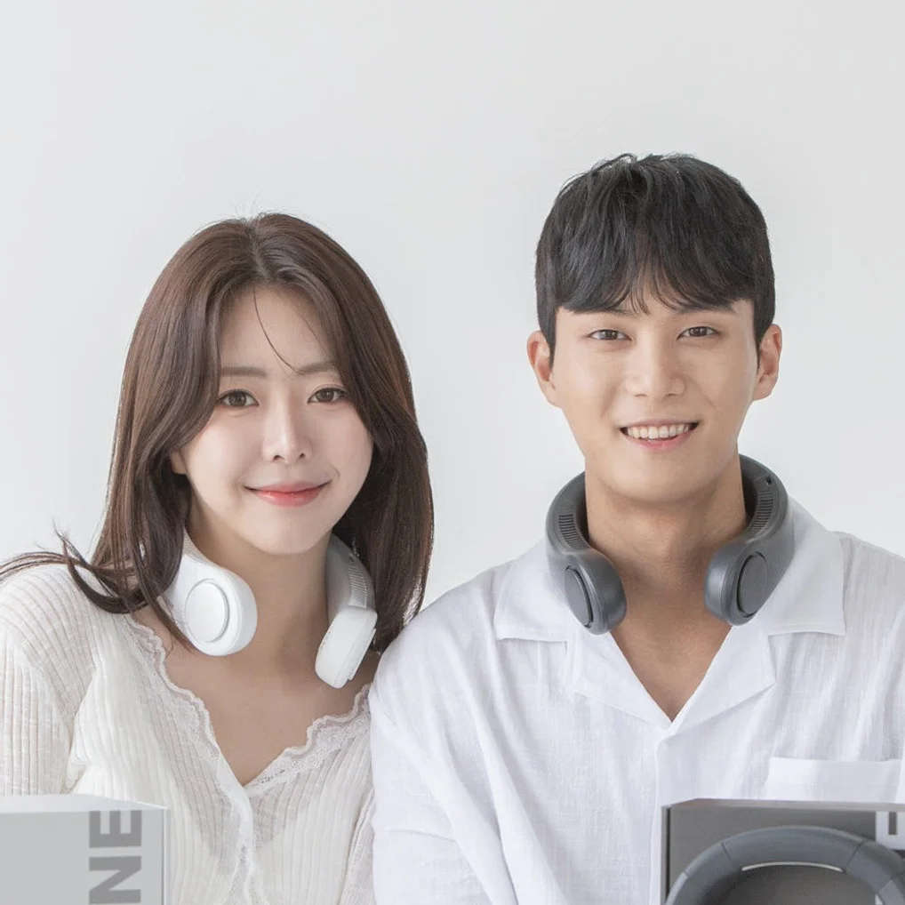 디센느 리뉴얼 아이스 급속 냉각 넥밴드 휴대용 선풍기 상세 이미지 5