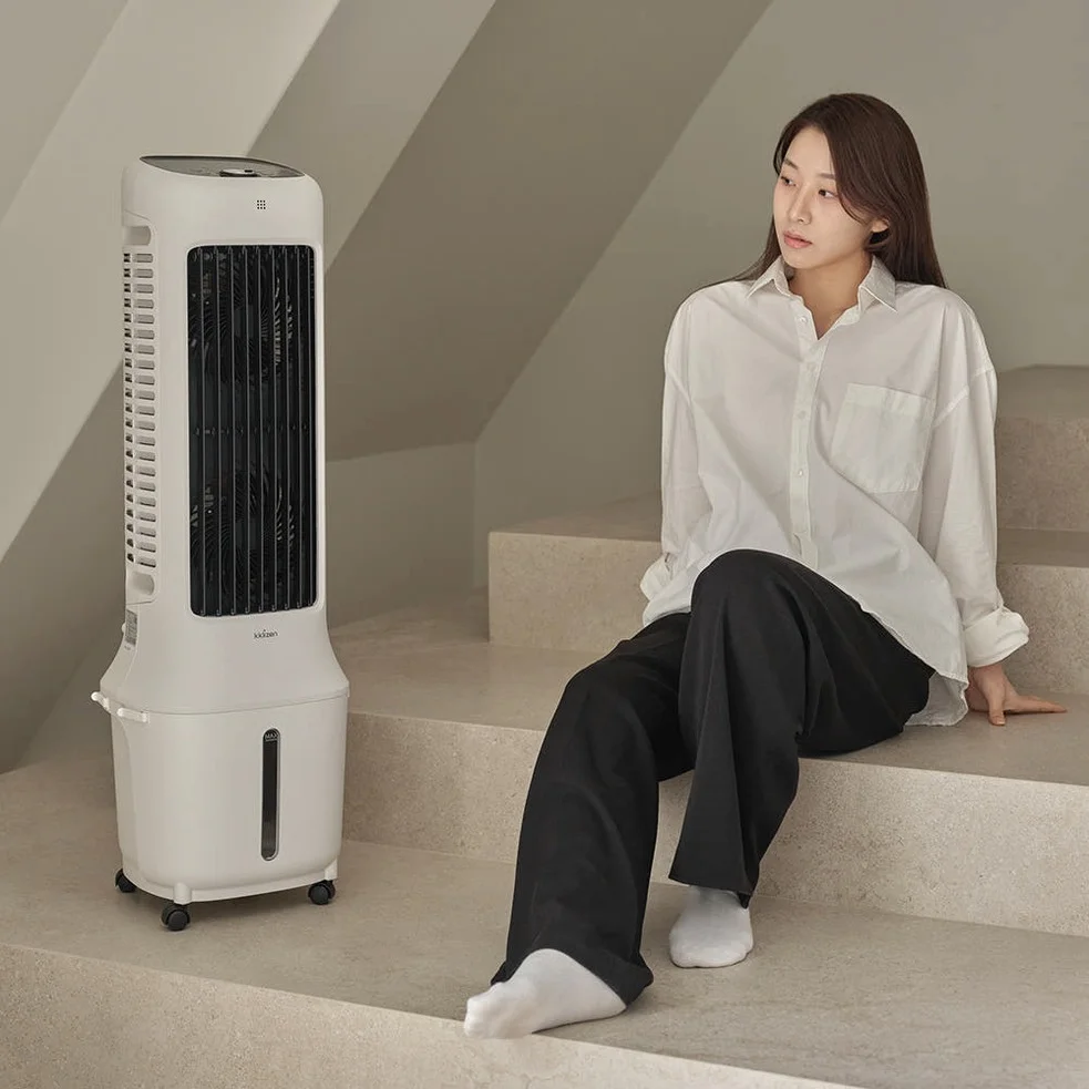 끌리젠 냉풍기 냉방기 에어쿨러 에어컨 선풍기 가정용 업소용 산업용 이동식 냉각 얼음 상세 이미지 3