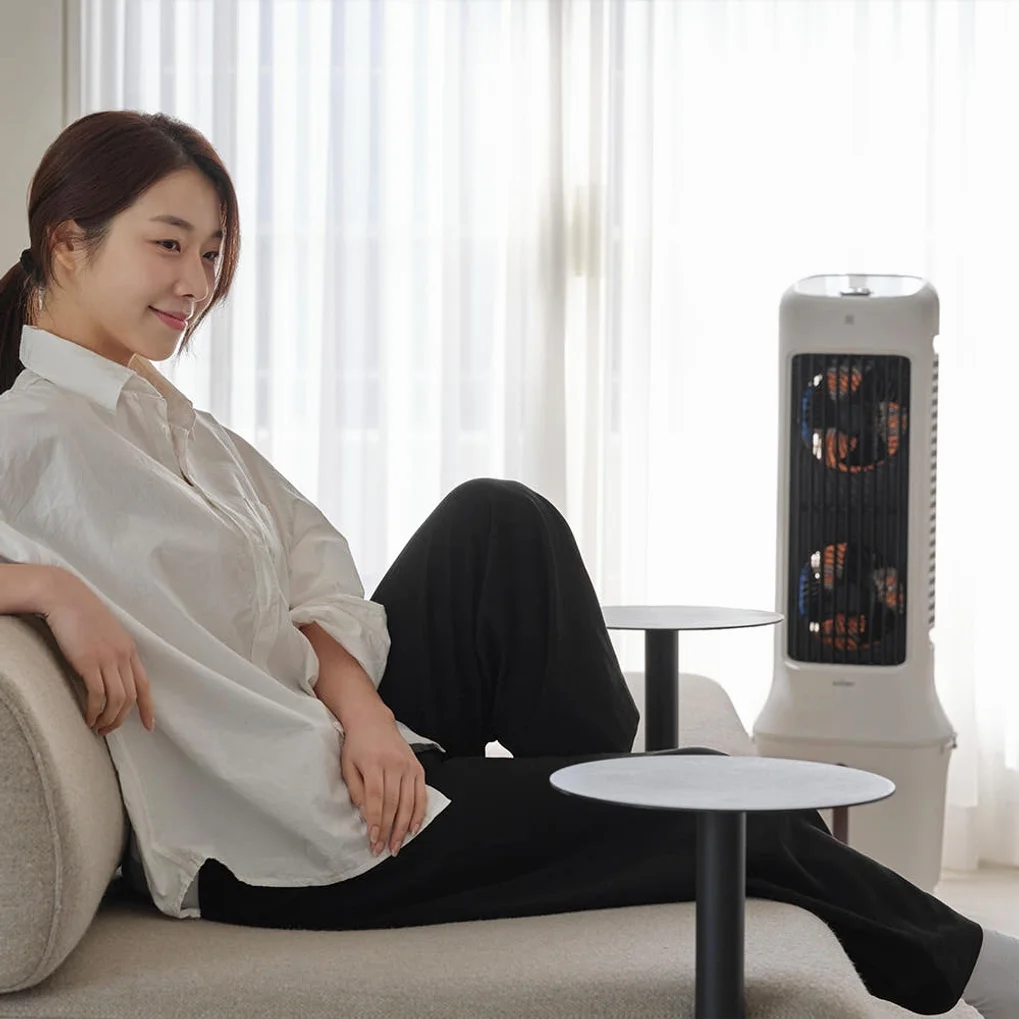 끌리젠 냉풍기 냉방기 에어쿨러 에어컨 선풍기 가정용 업소용 산업용 이동식 냉각 얼음 상세 이미지 5