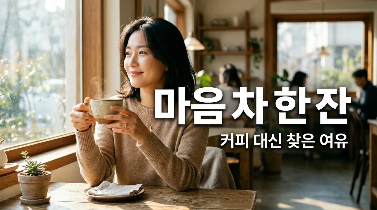 카페인 중독? 심리적 갈증일 수도! 커피 대신 마시는 마음 차 추천 (2026)