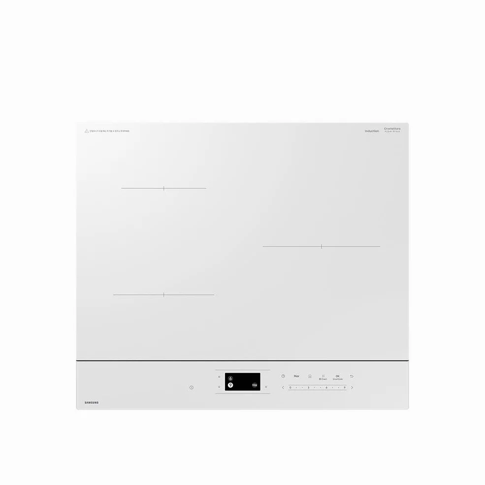 삼성전자 비스포크 CC80F63W1Z 화이트 인덕션 3구 빌트인 슬림핏 프레임리스 상세 이미지 3