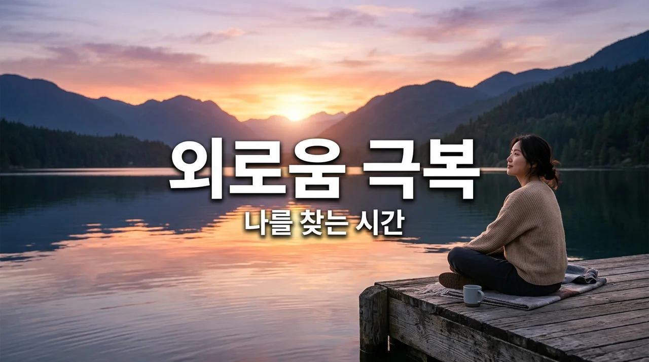 외로움 극복, 공허함 대신 고독을 즐기는 5가지 실전 기술