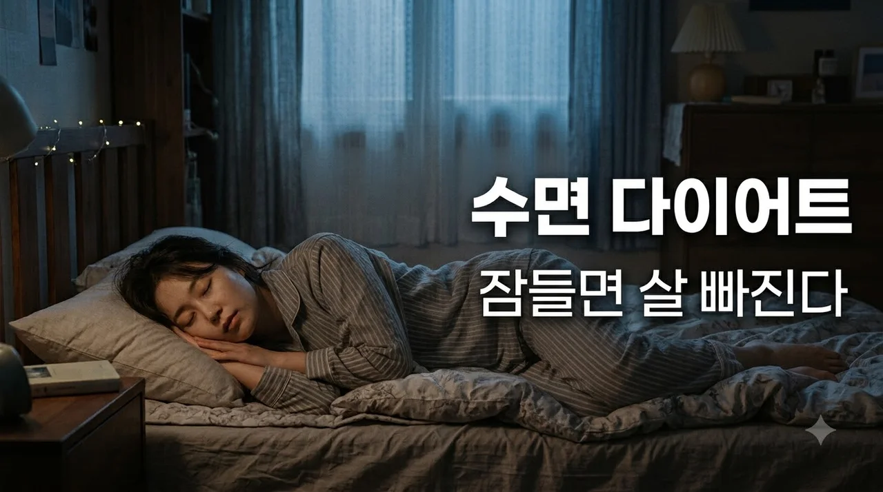 수면 건강의 비밀, 잠만 잘 자도 살이 빠지는 과학적 이유 5가지