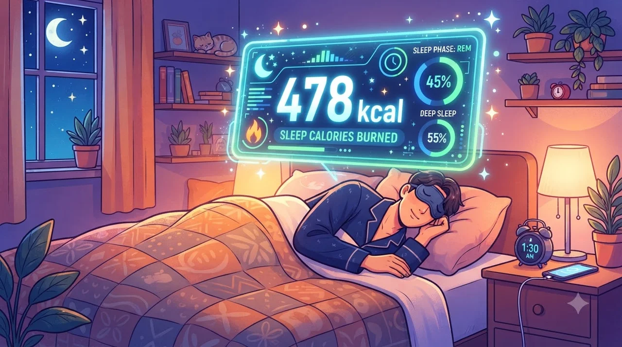 잠자는 동안 소모되는 칼로리, 얼마나 될까?
