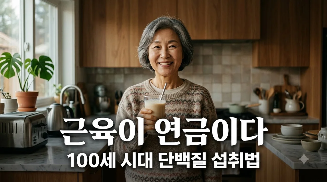 단백질 섭취법! 100세 시대 근육 건강과 근감소증 예방 가이드