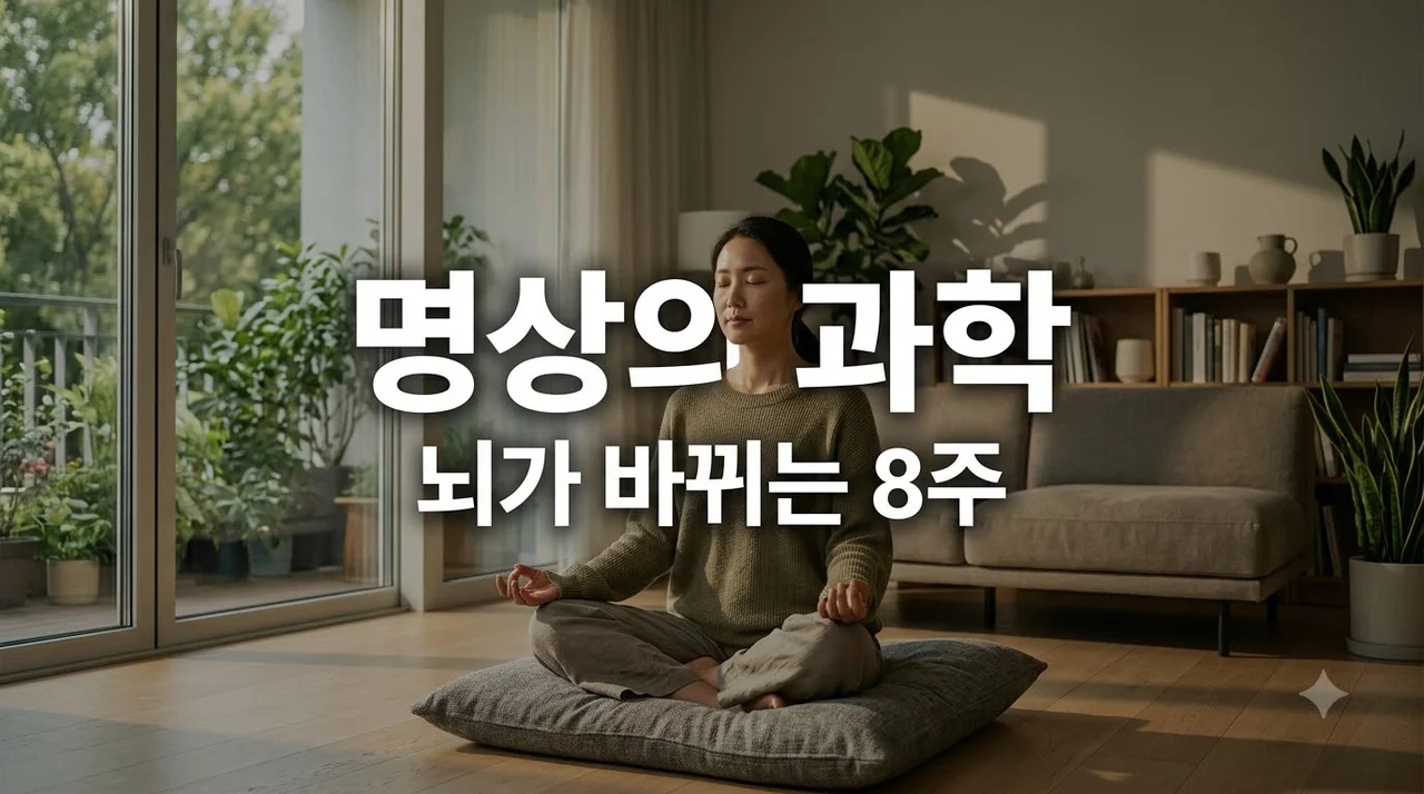 명상이 뇌 구조를 바꾼다? 과학이 증명한 정신 건강의 놀라운 변화