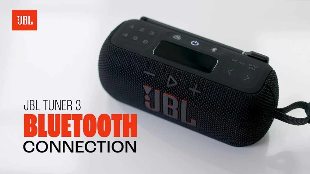 JBL TUNER3 FM라디오 휴대용 무선 블루투스 스피커 화이트 상세 이미지 1