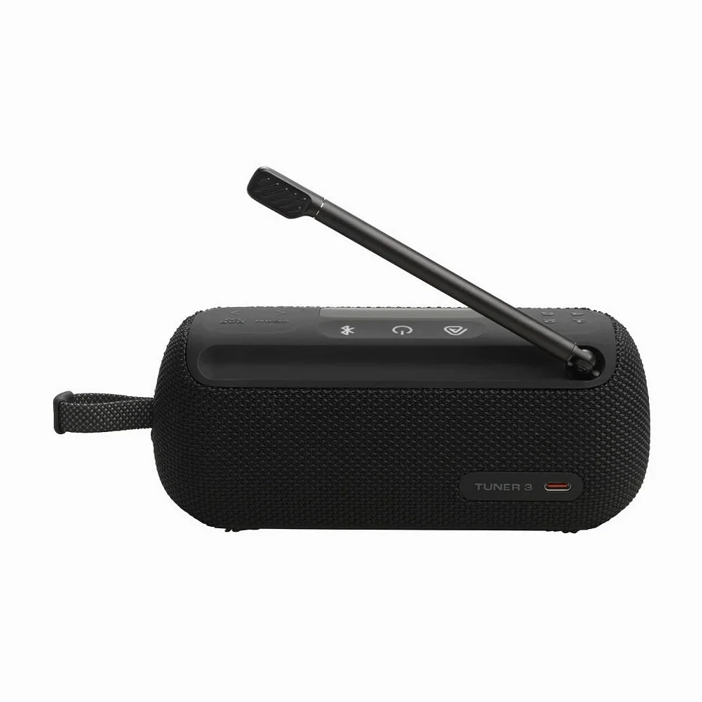 JBL TUNER3 FM라디오 휴대용 무선 블루투스 스피커 블랙 상세 이미지 5