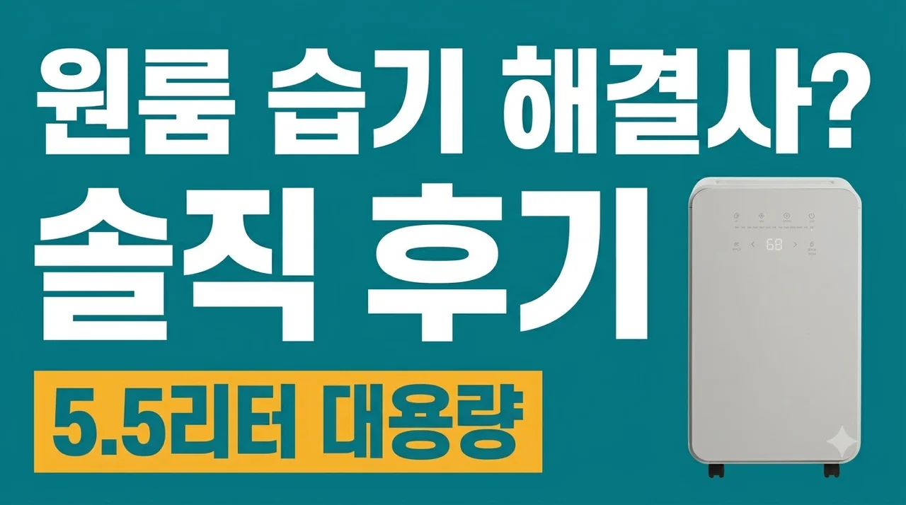 쿠쿠 인스퓨어 제습기 DH-V06201EB 어스화이트 5.5L, 원룸 습기 해결사? 솔직 후기