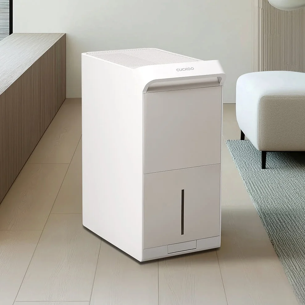 쿠쿠 인스퓨어 슬림 제습기 22L DH-XNL22721NW 노블 화이트, 7.2L 대용량 물통 상세 이미지 1