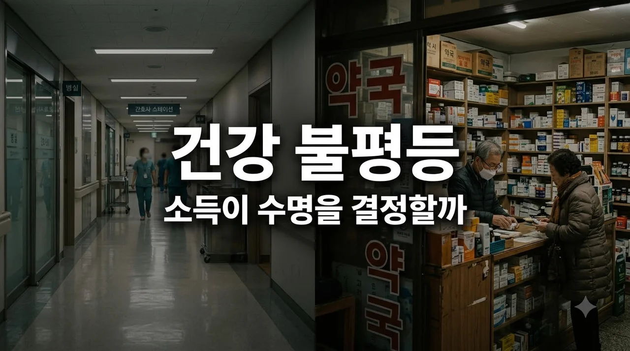 건강 불평등 문제, 소득 수준이 건강 수명을 결정할까? 격차 원인과 해결책