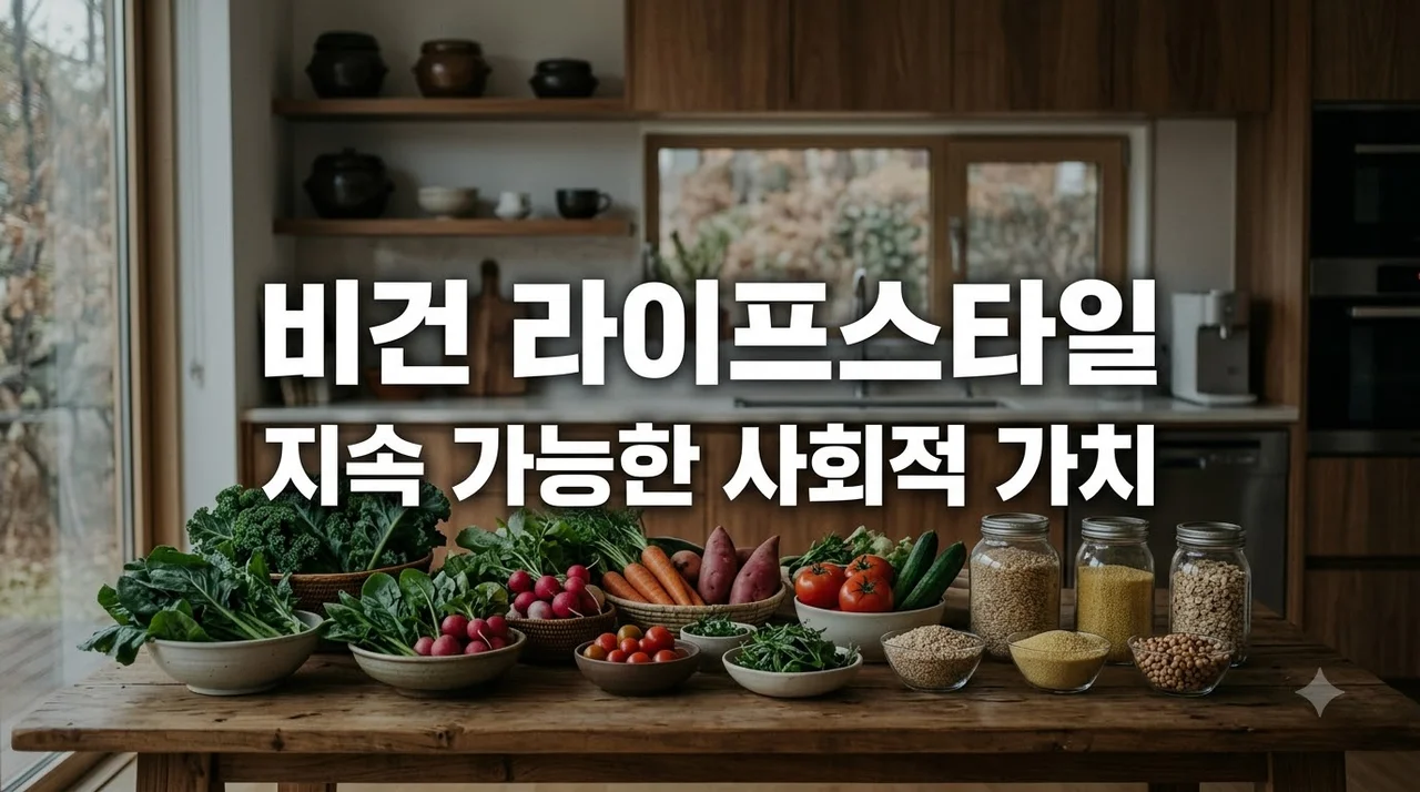 비건 라이프스타일 사회적 가치와 지속 가능한 건강 실천 가이드