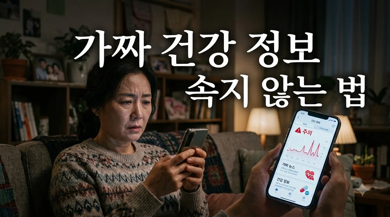 건강 정보를 맹신하는 사회, 당신의 몸을 망치는 가짜 뉴스 구별법