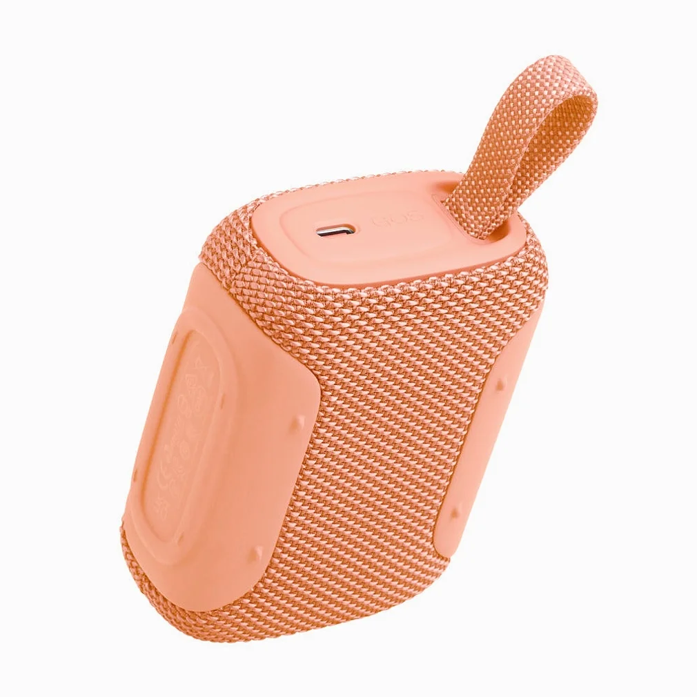 삼성공식파트너 JBL GO5 휴대용 캠핑 무선 미니 블루투스 스피커 오렌지 상세 이미지 3