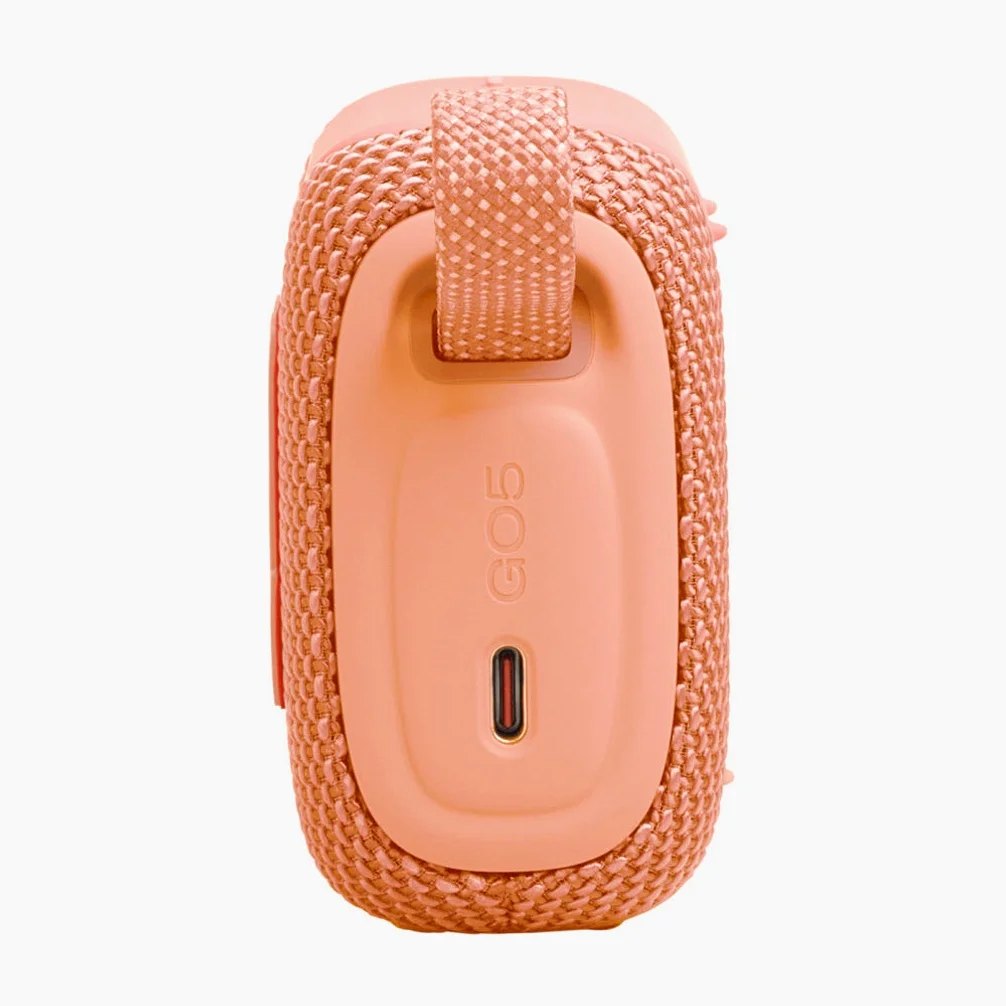 삼성공식파트너 JBL GO5 휴대용 캠핑 무선 미니 블루투스 스피커 오렌지 상세 이미지 4
