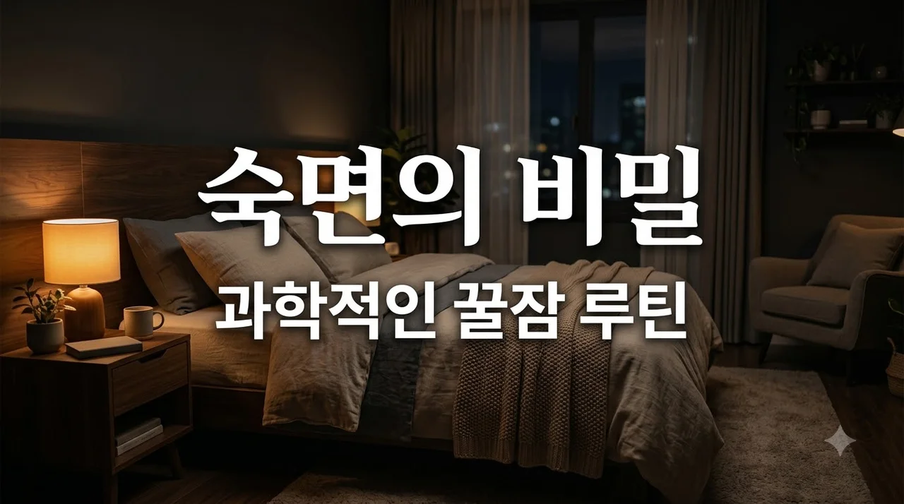 숙면을 위한 밤 습관 만들기! 꿀잠 부르는 과학적 수면 루틴 5가지