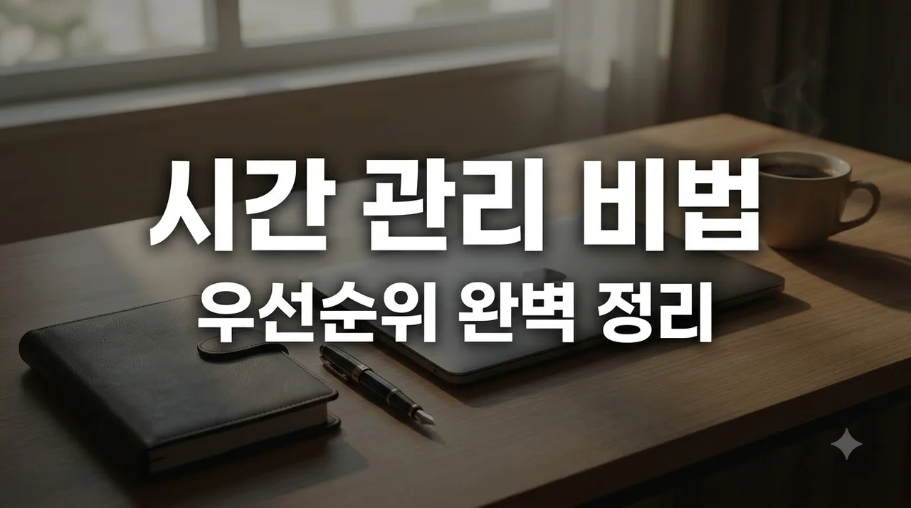 효율적인 시간 관리 비법: 할 일 목록 작성과 우선순위 설정 완벽 가이드