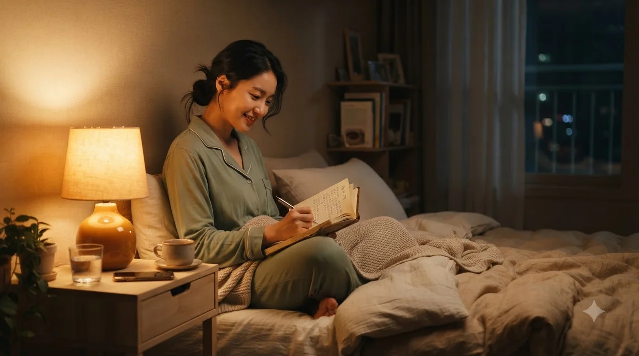 귀가 후 15분, 교감신경을 끄는 4단계 셧다운 루틴