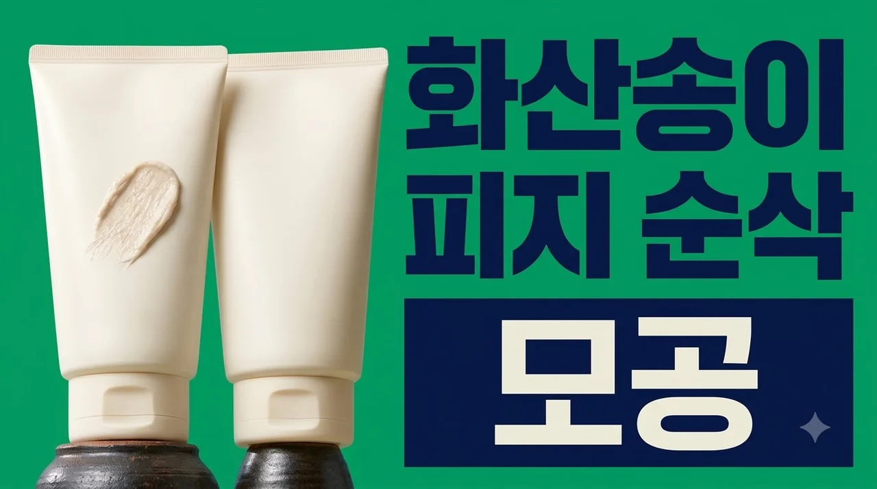이니스프리 화산송이 바하 모공 폼클렌징 피지 순삭 후기