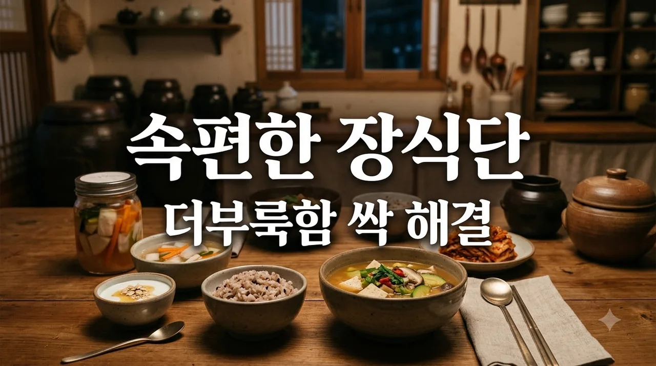 만성 속 더부룩함 해소를 위한 개인 맞춤형 장 건강 발효 식품 식단 2026 가이드