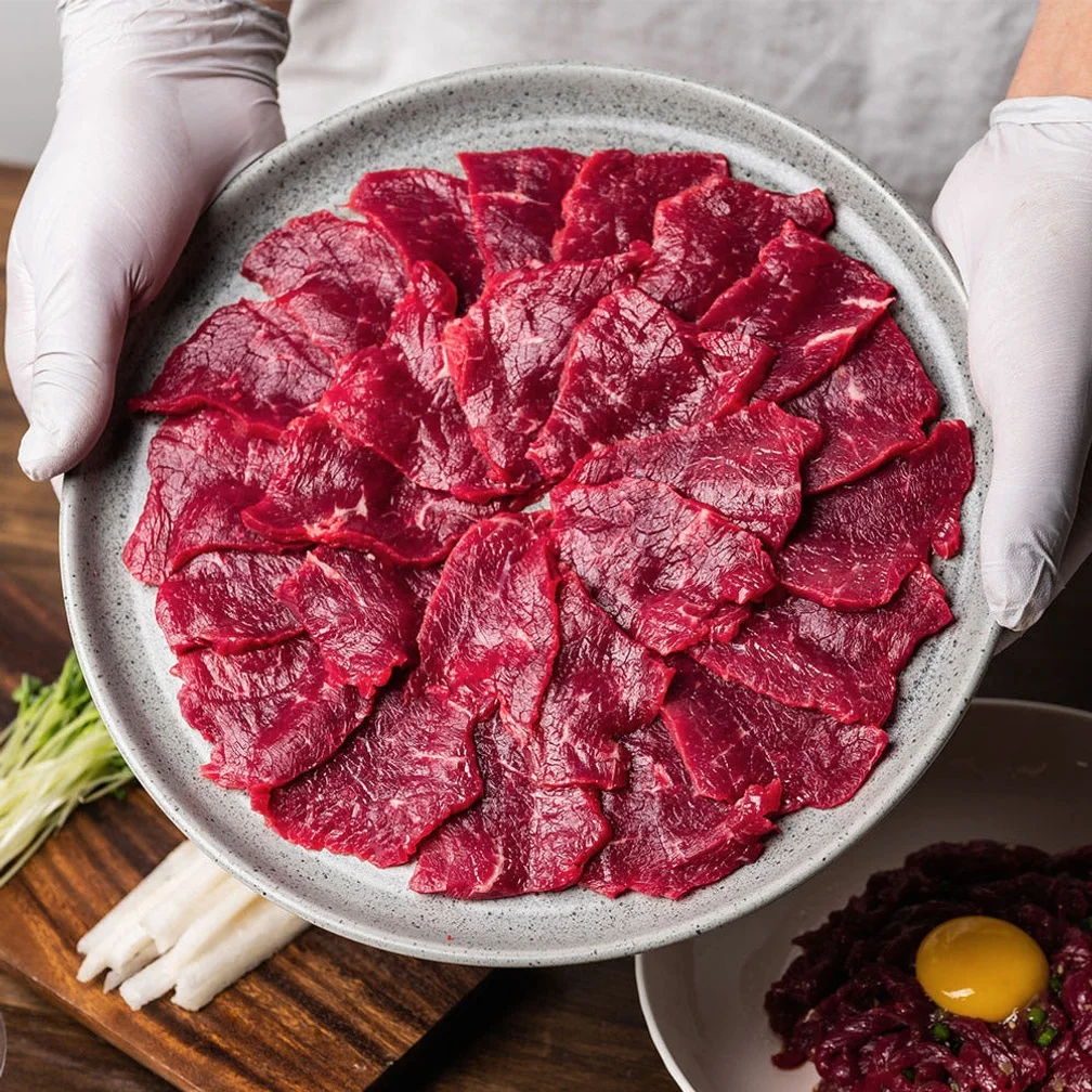 소소한형제 한우 육회 육사시미 생차돌박이사시미 뭉티기 육우 HACCP [원산지:국산] 상세 이미지 4