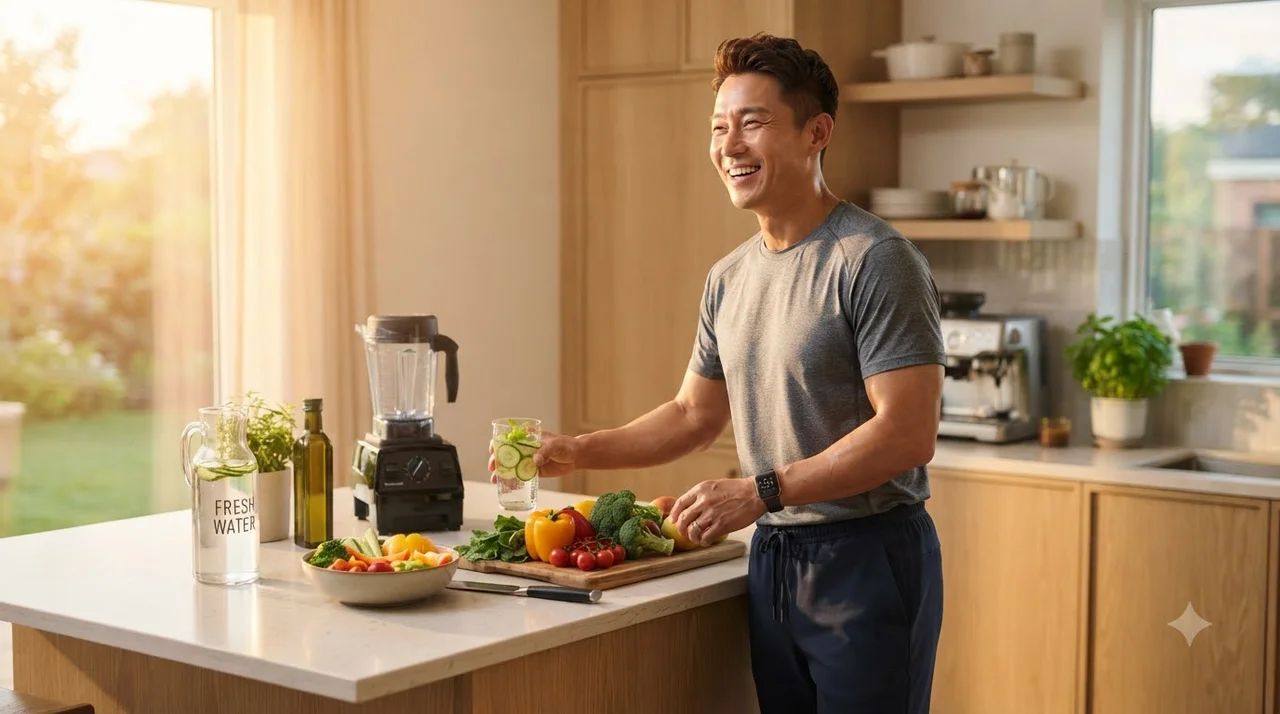 40대 뱃살과의 전쟁, 왜 굶지 않는 전략이 핵심일까요?