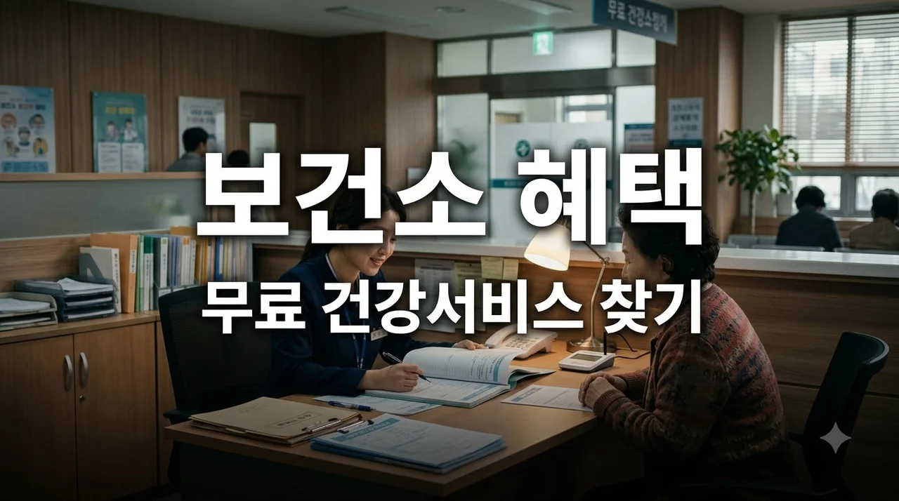우리 동네 보건소 무료 건강서비스 찾는 법: e보건소 완벽 활용 가이드