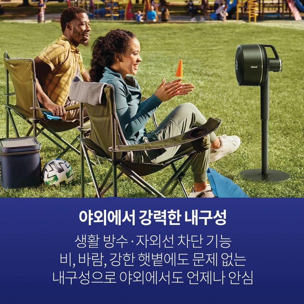 샤크 선풍기 플렉스브리즈 2in1 무선 휴대용 3단계 바람조절 FA200KR 상세 이미지 3