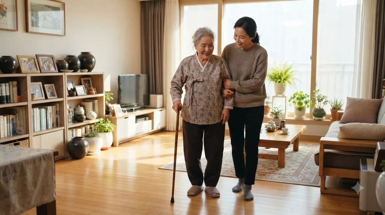 부모님 댁 실내 낙상, 왜 가장 익숙한 공간이 더 위험할까요?