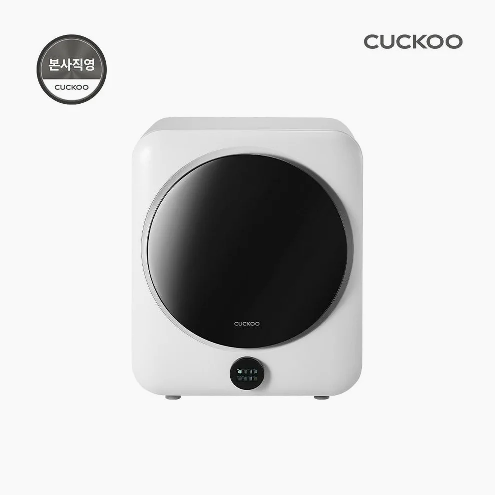 [26년형 최신] 쿠쿠 미니케어 건조기 3kg 화이트 CCD-A0310AW 미니 건조기 의류 소형 자취 원룸 아기옷 상세 이미지 5
