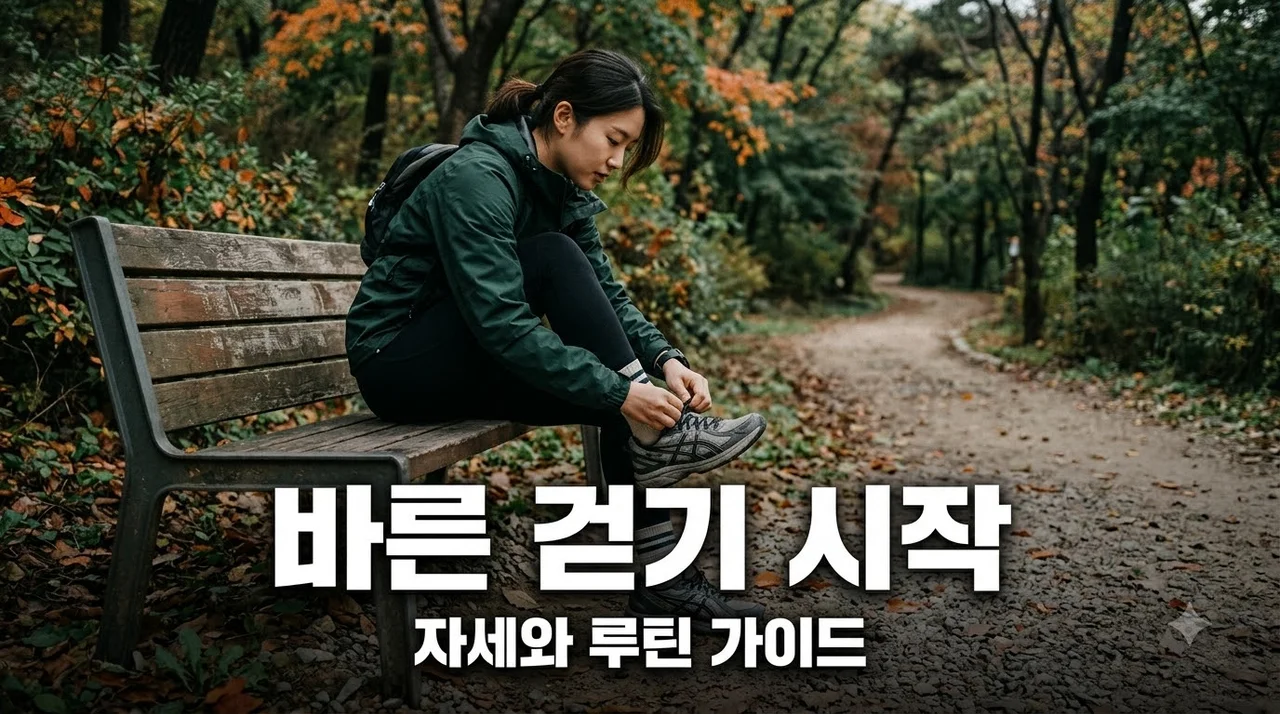 걷기 운동 초보 가이드: 속도보다 신발·자세·주간 루틴부터