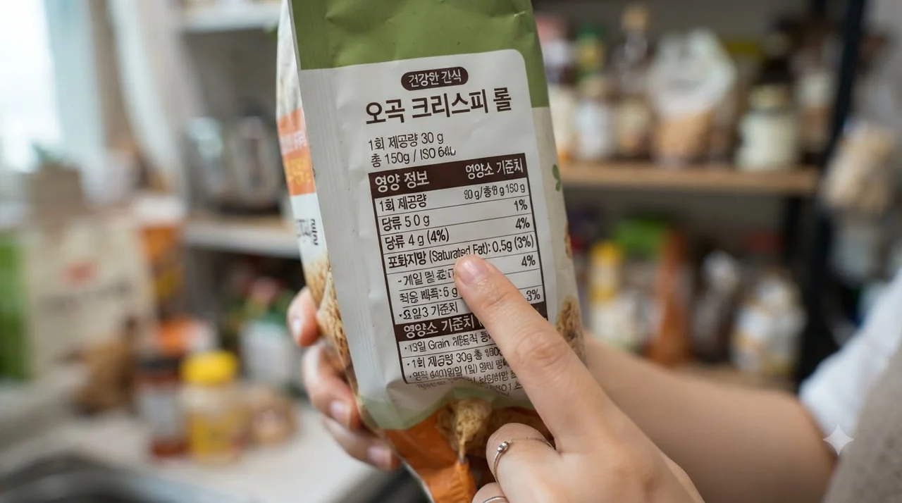 1·2번째 표시: 당류·당알코올과 포화지방 숨은 복병 찾기