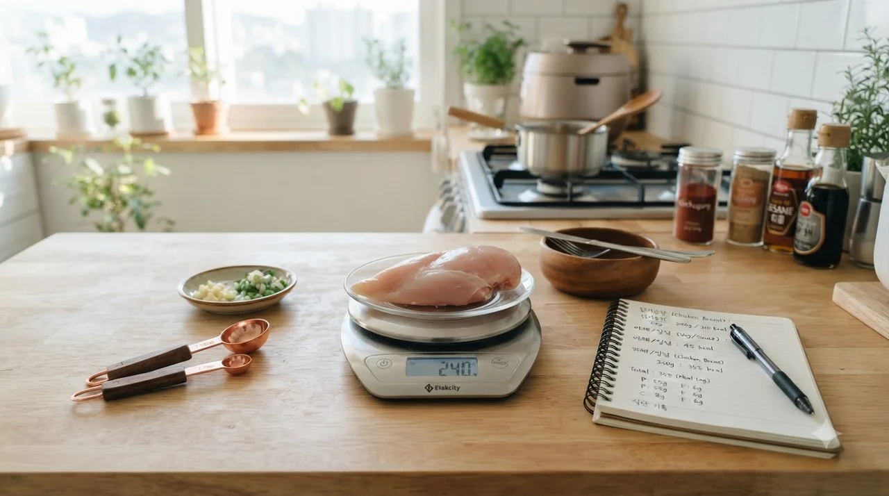 5번째 표시: 나트륨과 총 칼로리 대비 순수 단백질 밀도